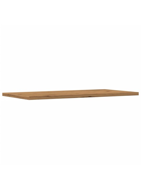 Nástěnné police 4 ks dub artisan 60x30x1,5 cm kompozitní dřevo