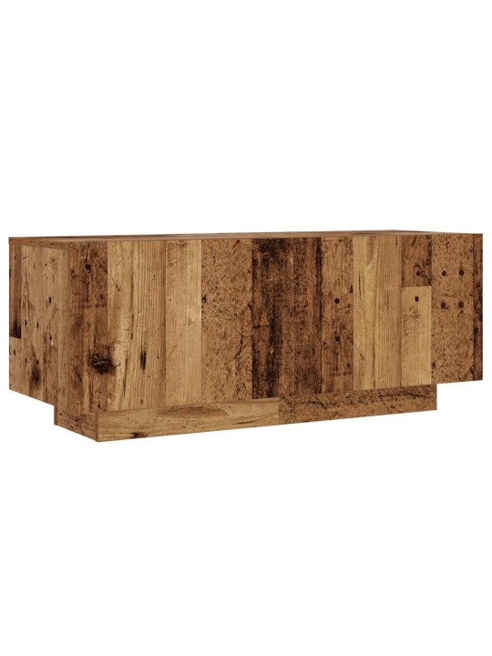 Tv stolek old wood 100 x 35 x 40 cm kompozitní dřevo
