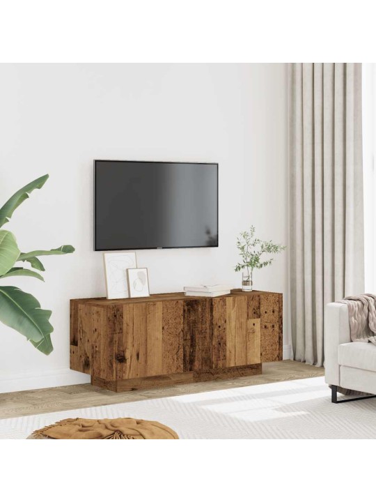 Tv stolek old wood 100 x 35 x 40 cm kompozitní dřevo