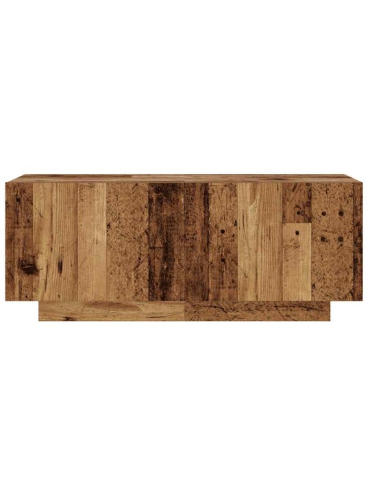 Tv stolek old wood 100 x 35 x 40 cm kompozitní dřevo