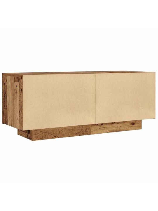Tv stolek old wood 100 x 35 x 40 cm kompozitní dřevo
