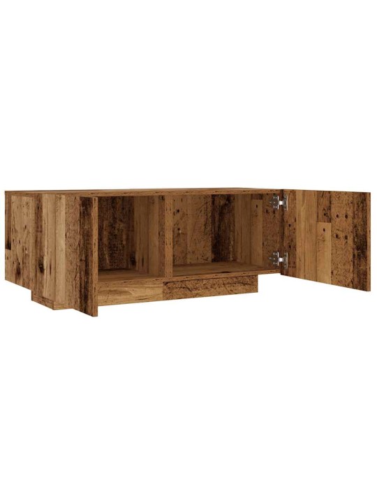 Tv stolek old wood 100 x 35 x 40 cm kompozitní dřevo