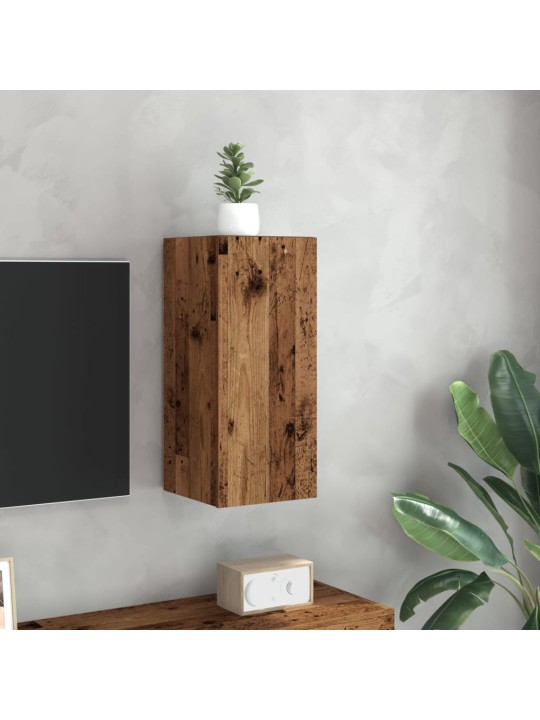 TV skříňka old wood 30,5 x 30 x 60 cm kompozitní dřevo