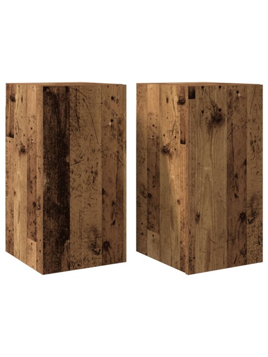TV skříňky 2 ks old wood 30,5 x 30 x 60 cm kompozitní dřevo