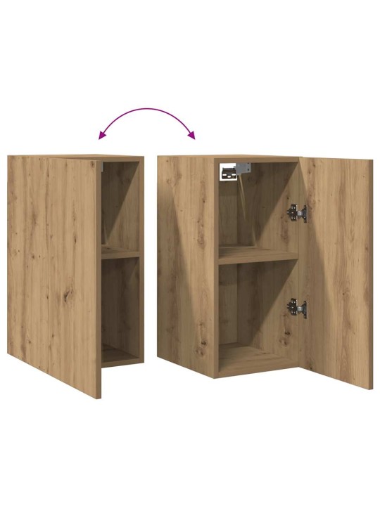 Tv skříňky 2 ks dub artisan 30,5 x 30 x 60 cm kompozitní dřevo