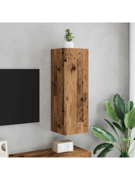 Tv skříňka old wood 30,5 x 30 x 90 cm kompozitní dřevo