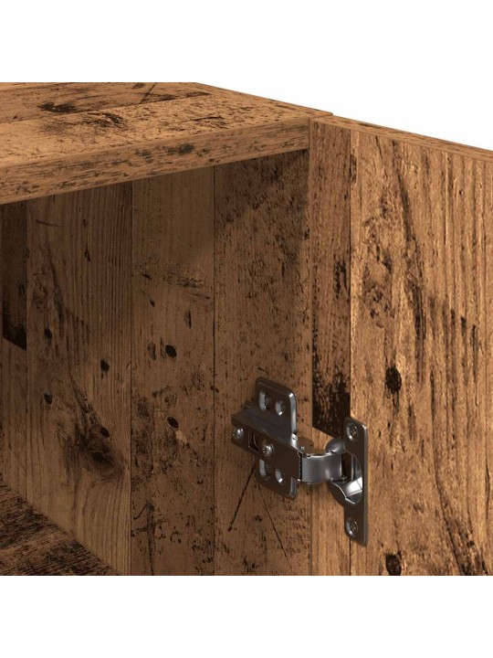 Tv skříňka old wood 30,5 x 30 x 90 cm kompozitní dřevo