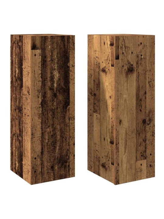 Tv skříňky 2 ks old wood 30,5 x 30 x 90 cm kompozitní dřevo