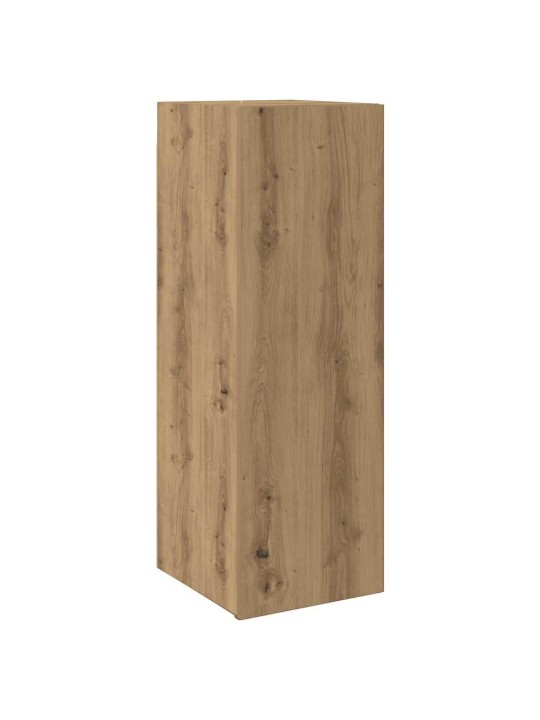 Tv skříňka dub artisan 30,5 x 30 x 90 cm kompozitní dřevo