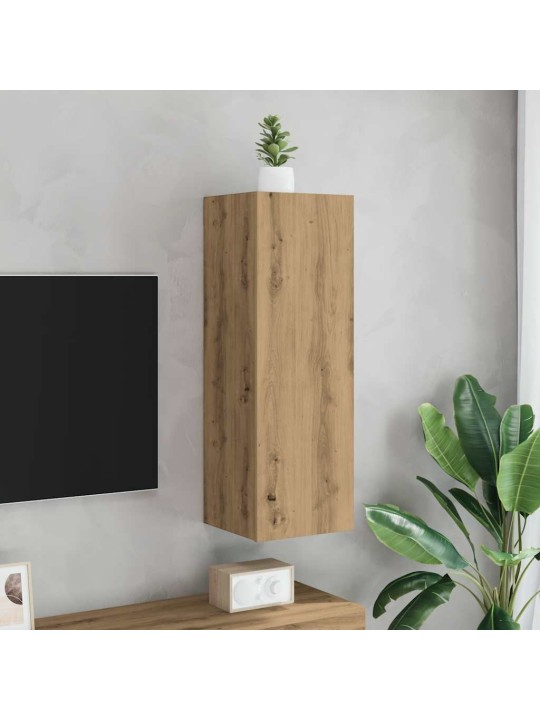 Tv skříňka dub artisan 30,5 x 30 x 90 cm kompozitní dřevo