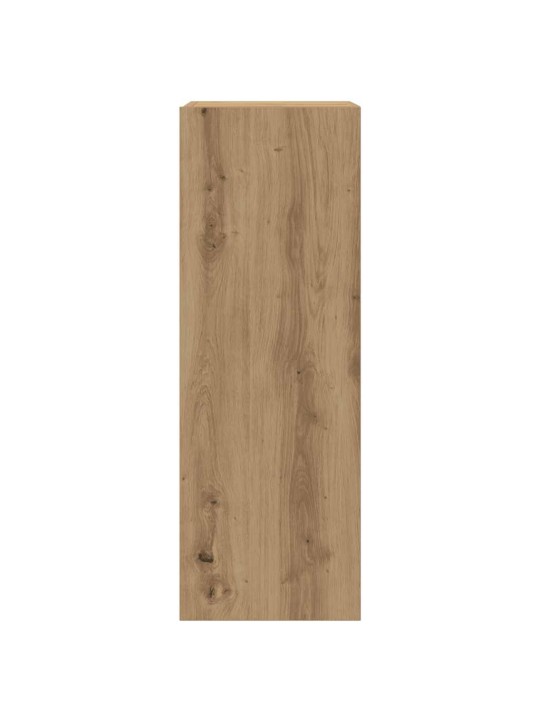Tv skříňka dub artisan 30,5 x 30 x 90 cm kompozitní dřevo