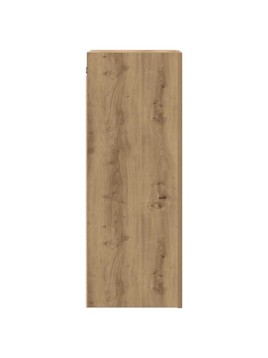 Tv skříňka dub artisan 30,5 x 30 x 90 cm kompozitní dřevo