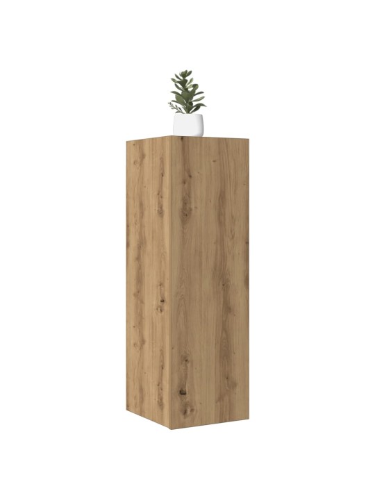 Tv skříňka dub artisan 30,5 x 30 x 90 cm kompozitní dřevo
