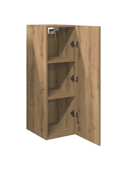 Tv skříňky 2 ks dub artisan 30,5 x 30 x 90 cm kompozitní dřevo