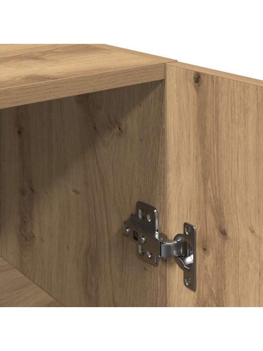 Tv skříňky 2 ks dub artisan 30,5 x 30 x 90 cm kompozitní dřevo