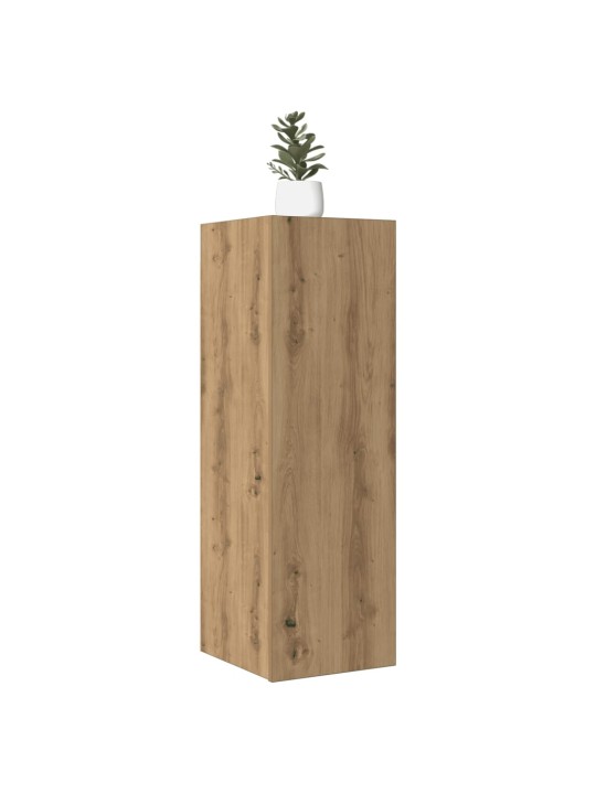 Tv skříňky 2 ks dub artisan 30,5 x 30 x 90 cm kompozitní dřevo