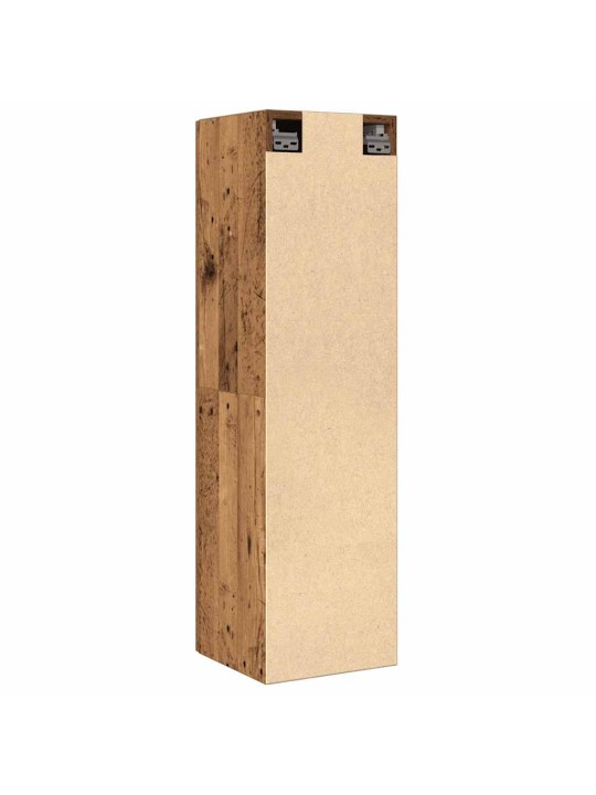Tv skříňka old wood 30,5 x 30 x 110 cm kompozitní dřevo