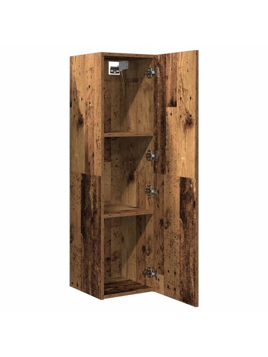 Tv skříňka old wood 30,5 x 30 x 110 cm kompozitní dřevo