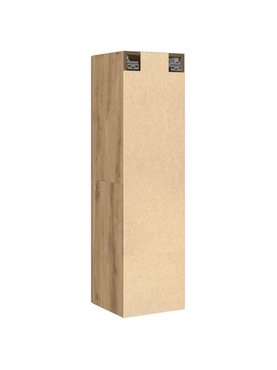 Tv skříňka dub artisan 30,5 x 30 x 110 cm kompozitní dřevo