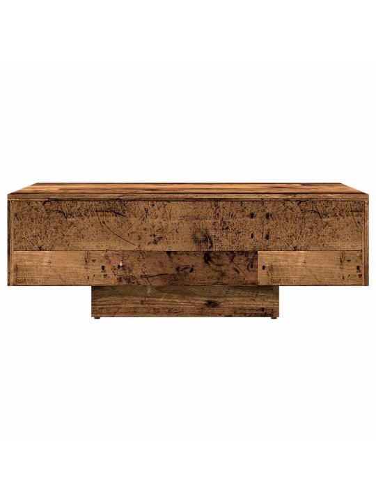 Konferenční stolek old wood 85 x 55 x 31 cm kompozitní dřevo