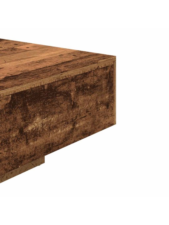 Konferenční stolek old wood 85 x 55 x 31 cm kompozitní dřevo