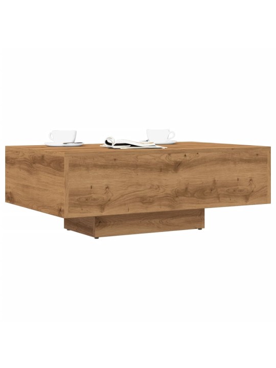 Konferenční stolek dub artisan 85 x 55 x 31 cm kompozitní dřevo