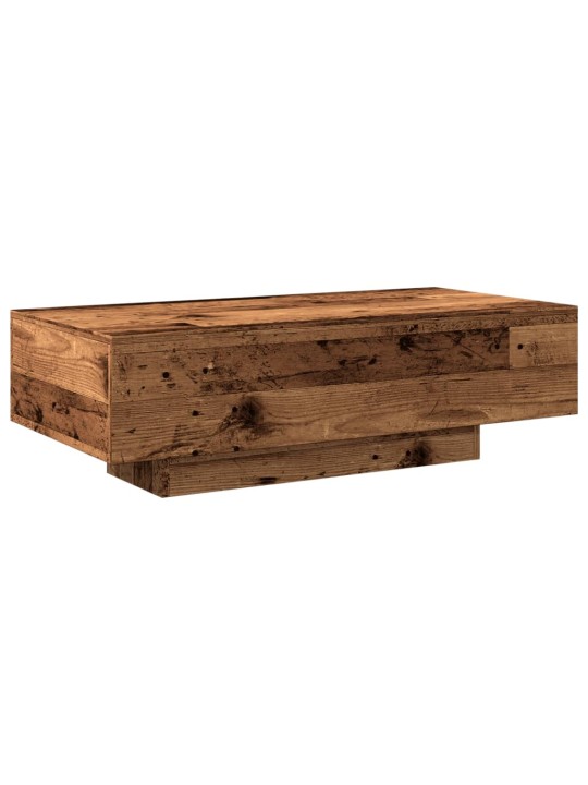 Konferenční stolek old wood 100 x 49,5 x 31 cm kompozitní dřevo