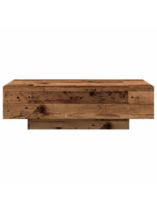Konferenční stolek old wood 100 x 49,5 x 31 cm kompozitní dřevo