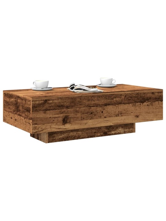 Konferenční stolek old wood 100 x 49,5 x 31 cm kompozitní dřevo