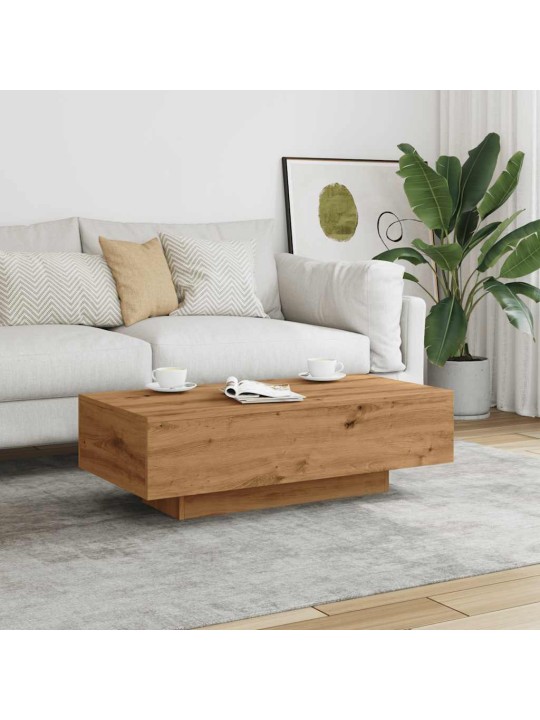 Konferenční stolek dub artisan 100x49,5x31 cm kompozitní dřevo