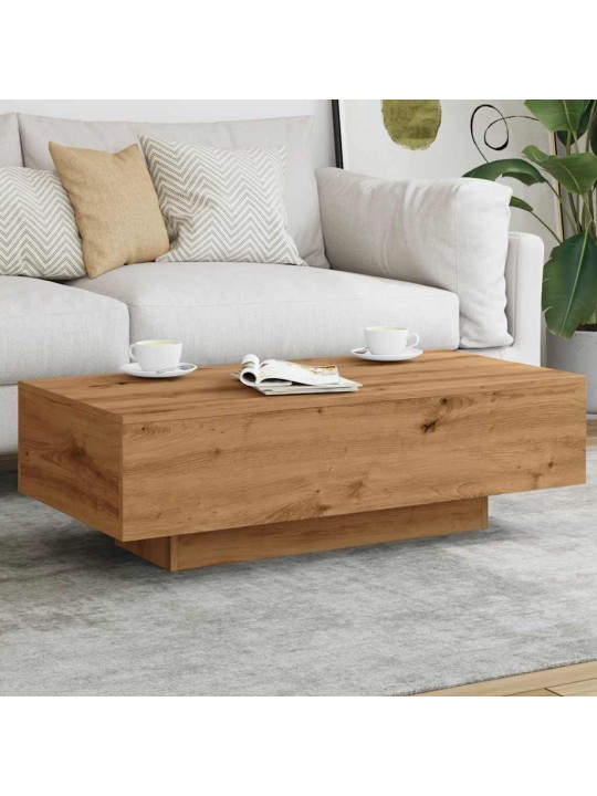 Konferenční stolek dub artisan 100x49,5x31 cm kompozitní dřevo