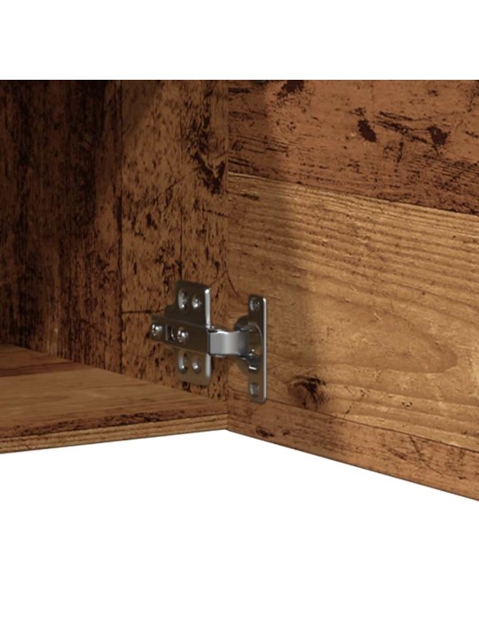 Nástěnná TV skříňka old wood 30,5 x 30 x 30 cm