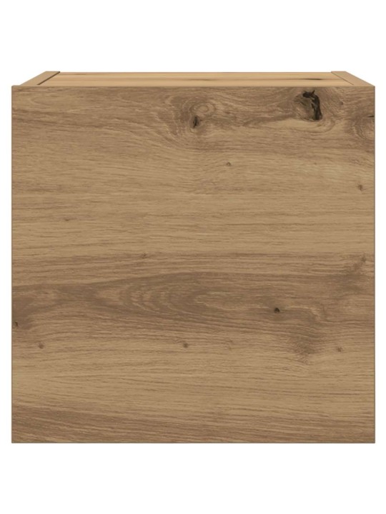 Nástěnné tv skříňky 2 ks dub artisan 30,5 x 30 x 30 cm