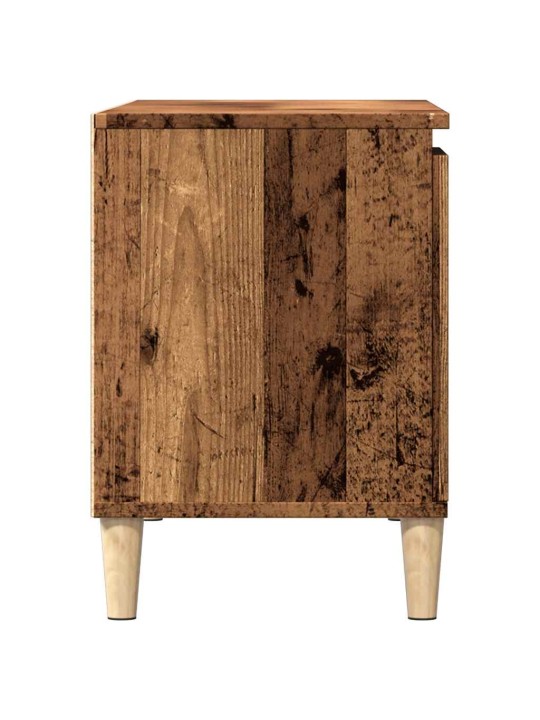 Tv skříňka old wood 102 x 35 x 50 cm kompozitní dřevo