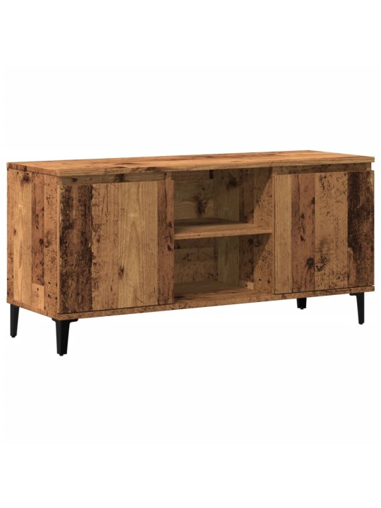 TV skříňka old wood 102 x 35 x 50 cm kompozitní dřevo