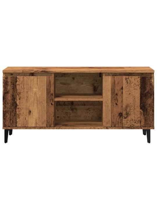 TV skříňka old wood 102 x 35 x 50 cm kompozitní dřevo