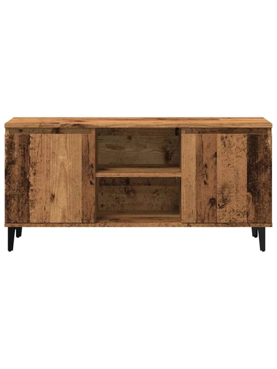 TV skříňka old wood 102 x 35 x 50 cm kompozitní dřevo