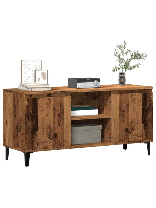 TV skříňka old wood 102 x 35 x 50 cm kompozitní dřevo