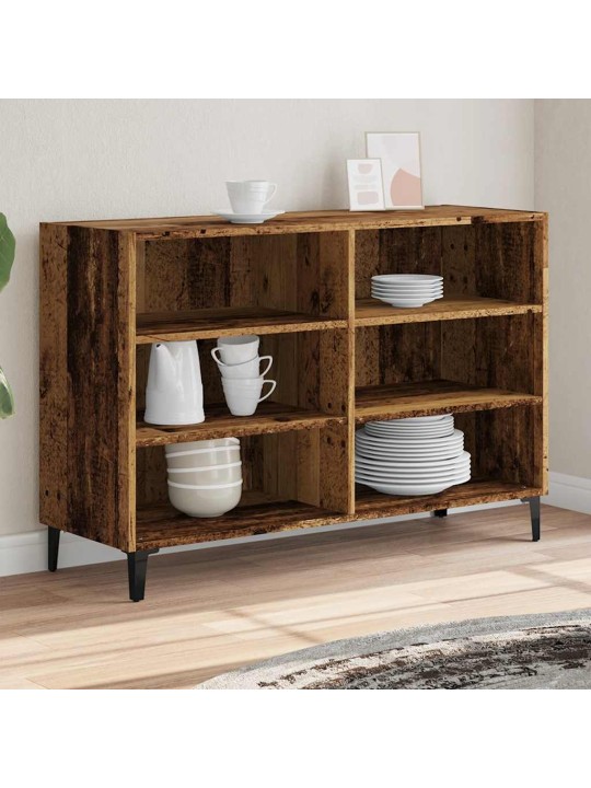 Příborník old wood 103,5 x 35 x 70 cm kompozitní dřevo