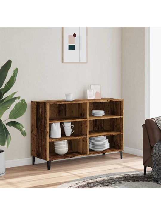 Příborník old wood 103,5 x 35 x 70 cm kompozitní dřevo