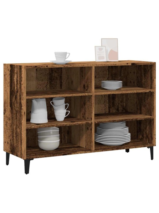 Příborník old wood 103,5 x 35 x 70 cm kompozitní dřevo
