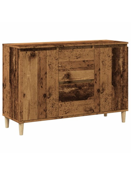 Příborník old wood 102 x 35 x 70 cm kompozitní dřevo