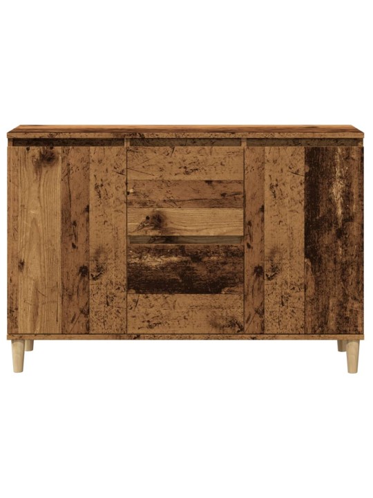 Příborník old wood 102 x 35 x 70 cm kompozitní dřevo