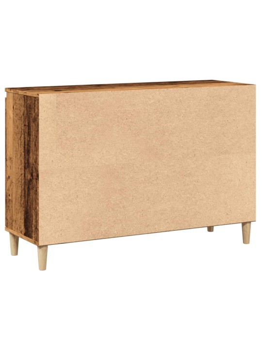 Příborník old wood 102 x 35 x 70 cm kompozitní dřevo