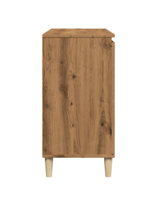 Příborník dub artisan 102 x 35 x 70 cm kompozitní dřevo