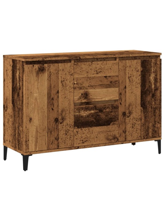 Příborník old wood 102 x 35 x 70 cm kompozitní dřevo