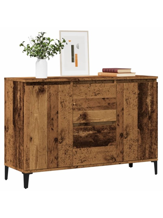 Příborník old wood 102 x 35 x 70 cm kompozitní dřevo