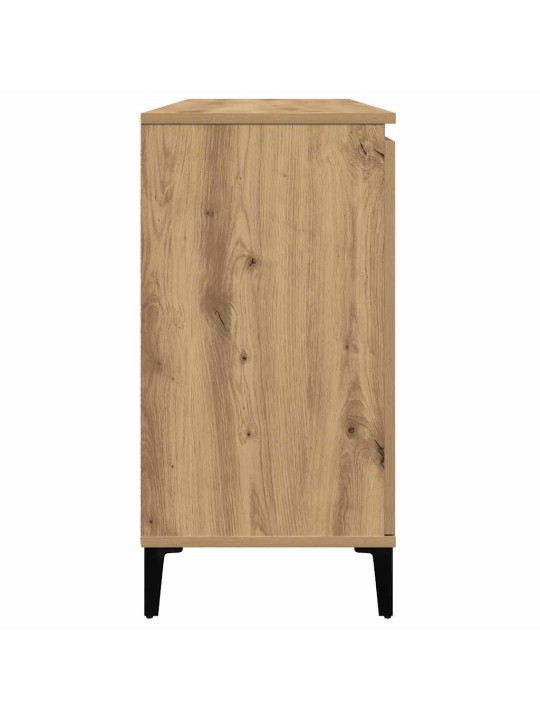Příborník dub artisan 102 x 35 x 70 cm kompozitní dřevo