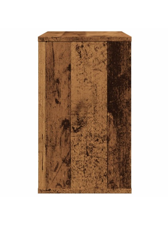 Odkládací skříňka old wood 60 x 30 x 50 cm kompozitní dřevo