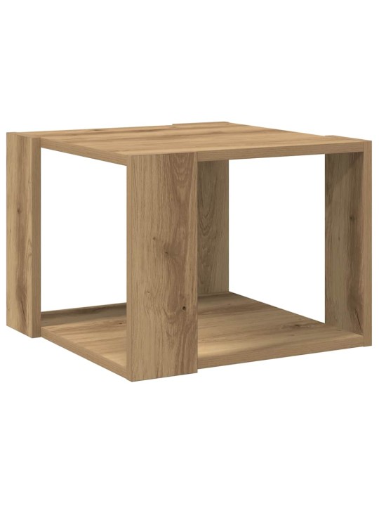 Konferenční stolek dub artisan 40x40x30 cm kompozitní dřevo